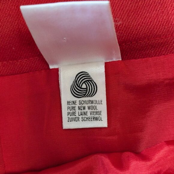 Mondi Red Pencil Skirt - Picture 10 of 10